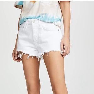 NWT AGOLDE Parker Vintage Cut Off Shorts in Gleam Size 29